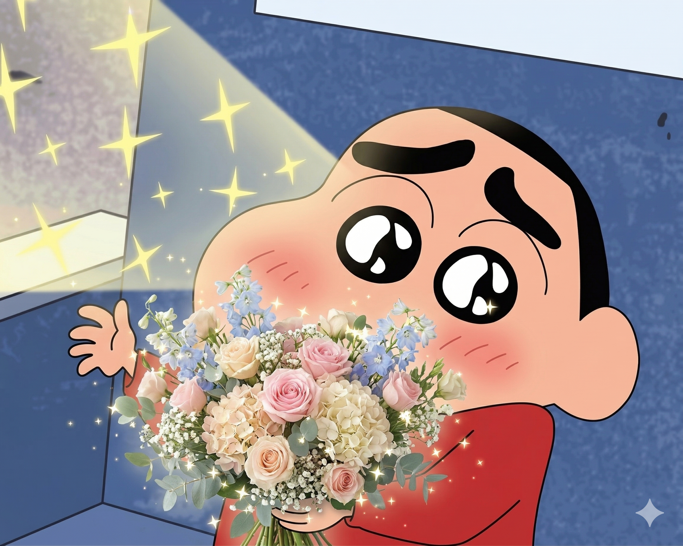 Bouquet opening frame one